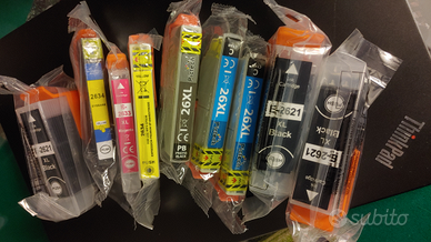 Kit Cartucce compatibili Epson T2621, 2633, 2634,