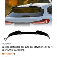 spoiler bmw serie 1 f40