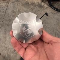 Tappi Olio, benzina originali alluminio 500 abarth