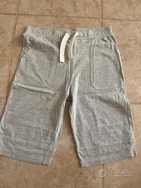 Pantaloni grigi corti 130/140 taglia