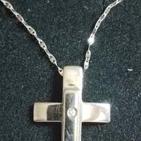 Collana in oro bianco 750