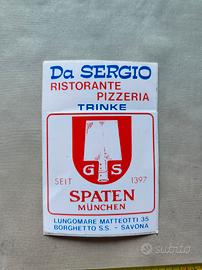 Adesivo vintage anni 70 80 Savona 