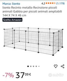 Gabbia per cani cuccioli e medi