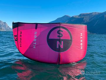 Vela kitesurf North Reach 2025 misura 13m