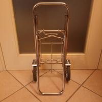 Carrello in acciaio portatutto pieghevole Ghepard