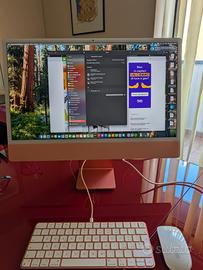 Imac 24 M1 16 GB RAM SSD 512 GB Apple care 