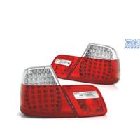 FANALI BMW E46 COUPE 03-07 LED ROSSO CROMATO LOOK 
