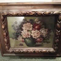 DIPINTO ANTICO OLIO SU LEGNO (FIRMATO M. FRANZI)