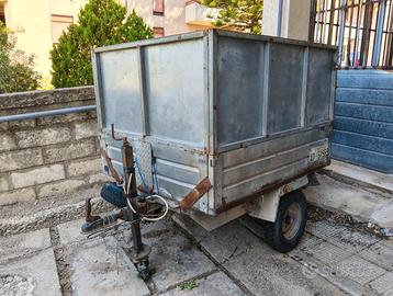 Carrello appendice auto con sponde alte GKN/AL-KO
