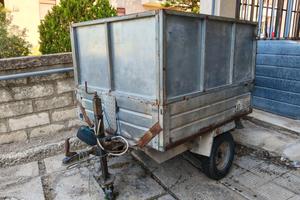 Carrello appendice auto con sponde alte GKN/AL-KO