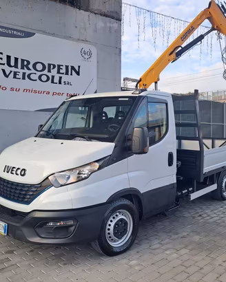 IVECO Daily 35S14NV GRU E CASSONE FISSO ALLESTIMEN