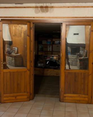 porta finestra tre battenti 