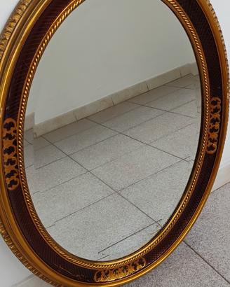 Specchio ovale vintage 