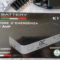 Avviatore batteria auto moto in panne