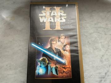 VHS originale “Star War – l’attacco dei cloni”