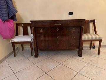 Comò impero francese antico