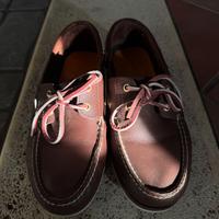 Scarpe da barca Timberland in pelle marrone