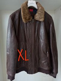 giubbotto vera pelle XL