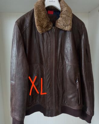 giubbotto vera pelle XL