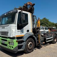 IVECO Stralis 350 Scarrabile + Gru + Polipo