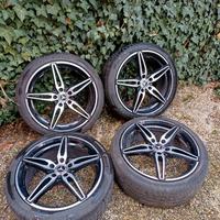 Cerchi in lega 18” stile AMG + gomme 225/40 R18 – 