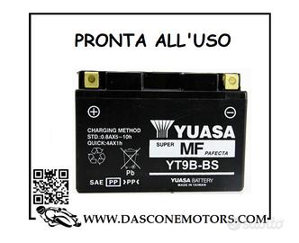 BATTERIA YUASA YT9B 12V / 8AH