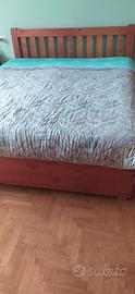 Letto matrimoniale con contenitore