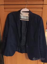 Giacca blazer blu scuro Camaïeu 