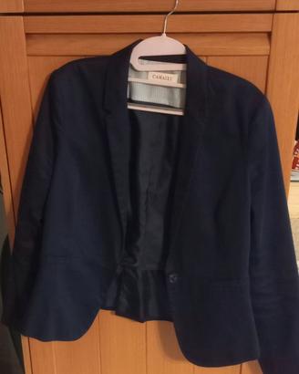Giacca blazer blu scuro Camaïeu 