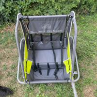 Rimorchio trasporto bambini per bicicletta