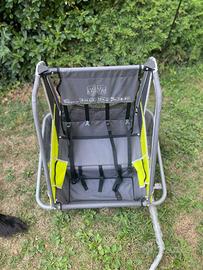 Rimorchio trasporto bambini per bicicletta