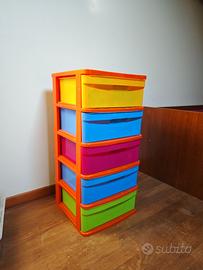 cassettiera per giogattoli