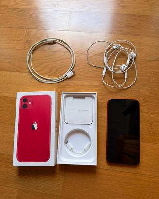 iPhone 11 128 GB rosso