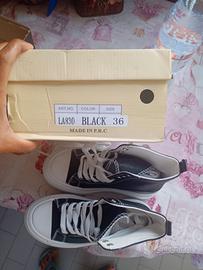 scarpe da ginnastica alte 