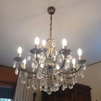 lampadario in cristallo