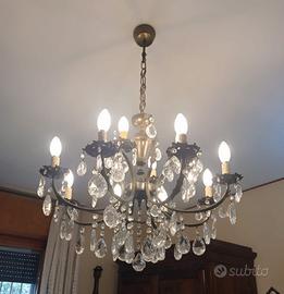 lampadario in cristallo