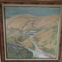 Quadro dipinto a mano Altopiano di Asiago