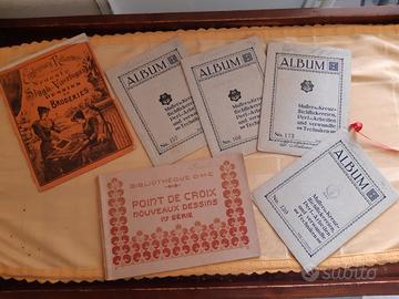 punto croce antichi album