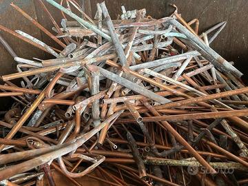 rame ottone cavi metalli pagamento contanti 