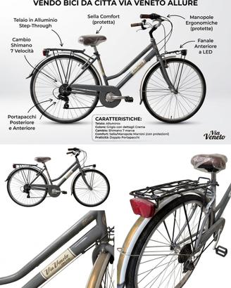 Bici Via Veneto Allure - Pari al nuovo
