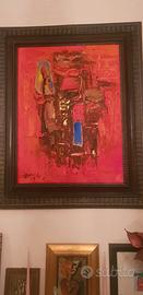 Alfonso Borghi olio su tela 60x80