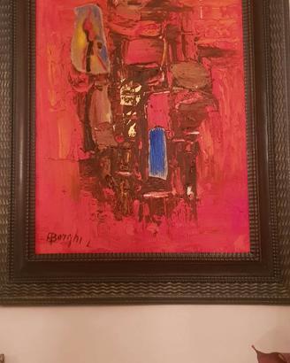 Alfonso Borghi olio su tela 60x80