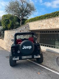 Jeep Wrangler omologate ruote 33 e rialzo 4’