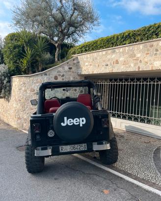 Jeep Wrangler omologate ruote 33 e rialzo 4’