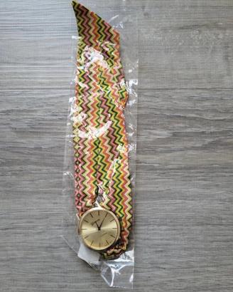 Orologio bracciale tessuto