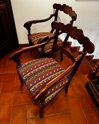 2 POLTRONE  ANTICHE ‘800