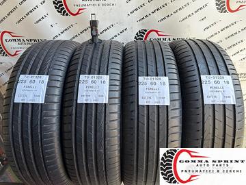 4 PNEUMATICI 225/60 R18 PIRELLI ESTIVE