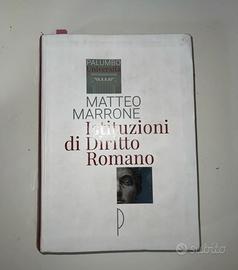 istituzioni di diritto romano - matteo marrone