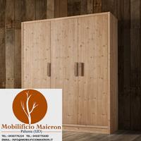 Armadio In Legno Abete Per Camere Hotel cd0234