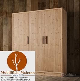 Armadio In Legno Abete Per Camere Hotel cd0234